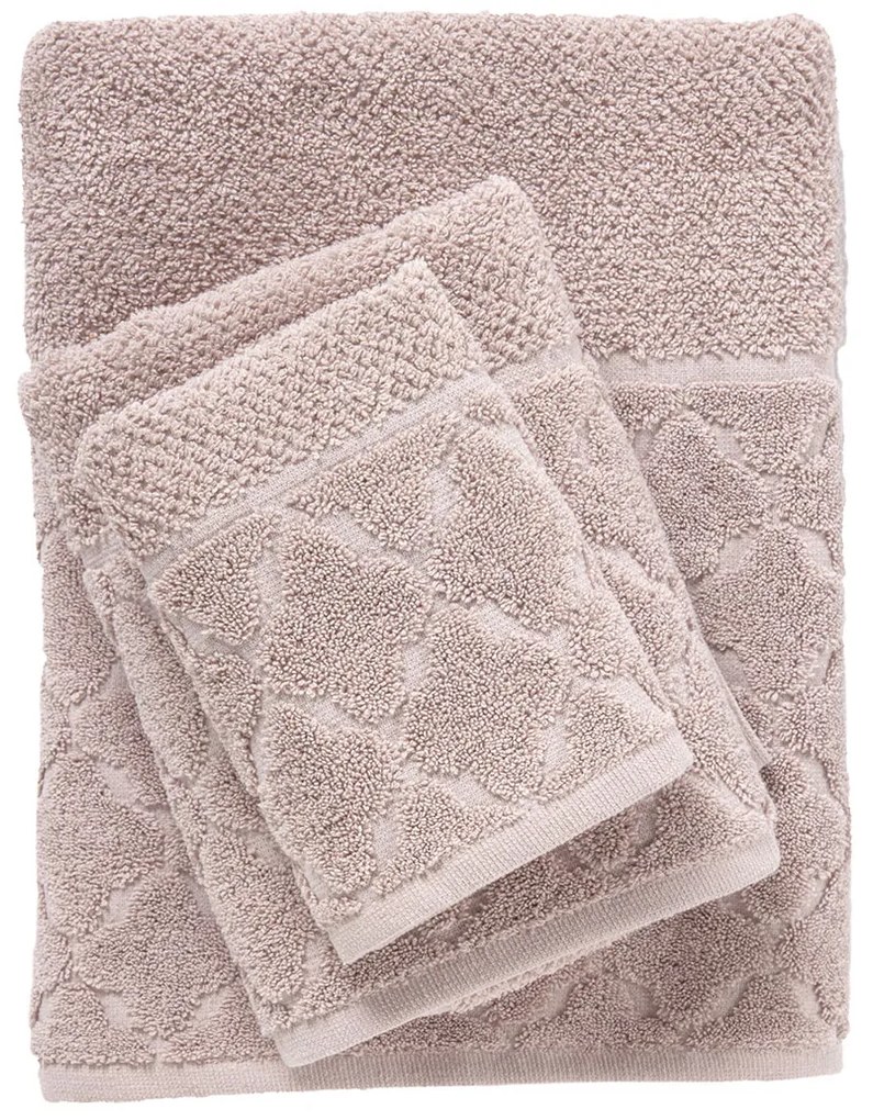Πετσέτες Μπάνιου (Σετ 3τμχ) Das Home Best Line 0790 Grey 550gsm