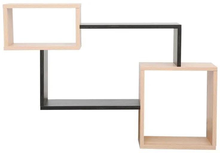 Ράφι τοίχου Beldra σε φυσική απόχρωση με όψη μαρμάρου 84x15x57.8εκ. 84x15x57.8 εκ.