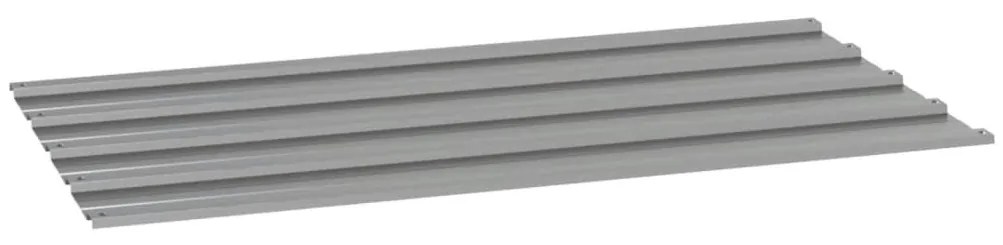 vidaXL Πάνελ Οροφής 12 τεμ. Σκουριασμ. 80x44εκ Ατσάλι Σκληρ. στον Αέρα