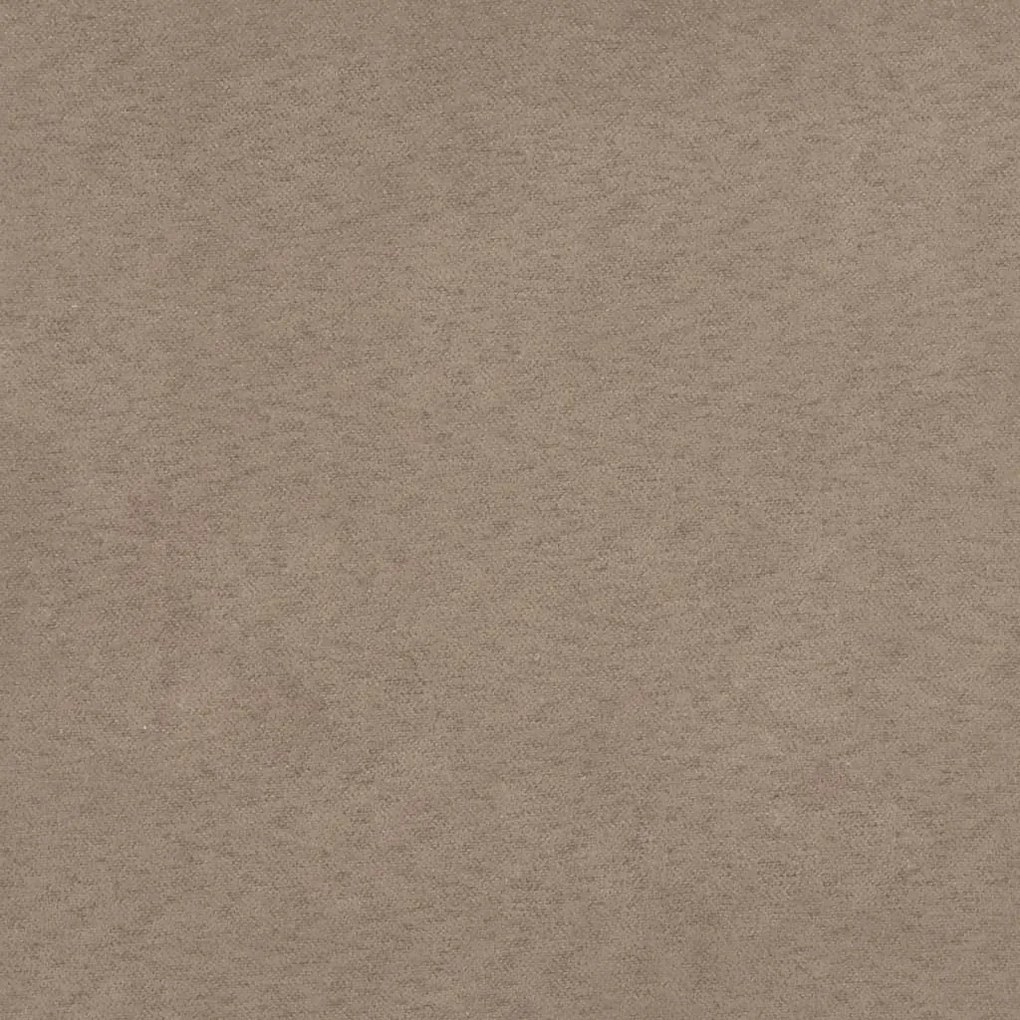 vidaXL Καναπές Τριθέσιος Taupe 180 εκ. από Μικροΐνες με Υποπόδιο