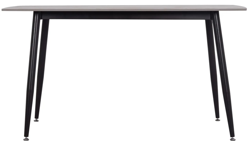 ΤΡΑΠΕΖΙ RAVEN HM18149.13 ΚΕΡΑΜΙΚΟ TOP ΜΕ ΟΨΗ ΓΚΡΙ ΜΑΡΜΑΡΟ 140x80x74Υεκ.