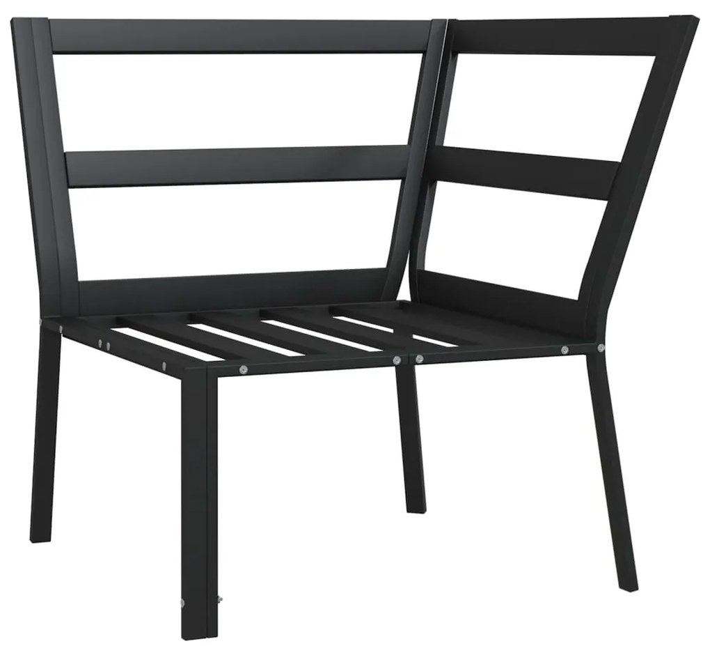 vidaXL Καρέκλα Κήπου 76 x 76 x 79 εκ. Ατσάλινη Μαξιλάρια Χρώμα Άμμου