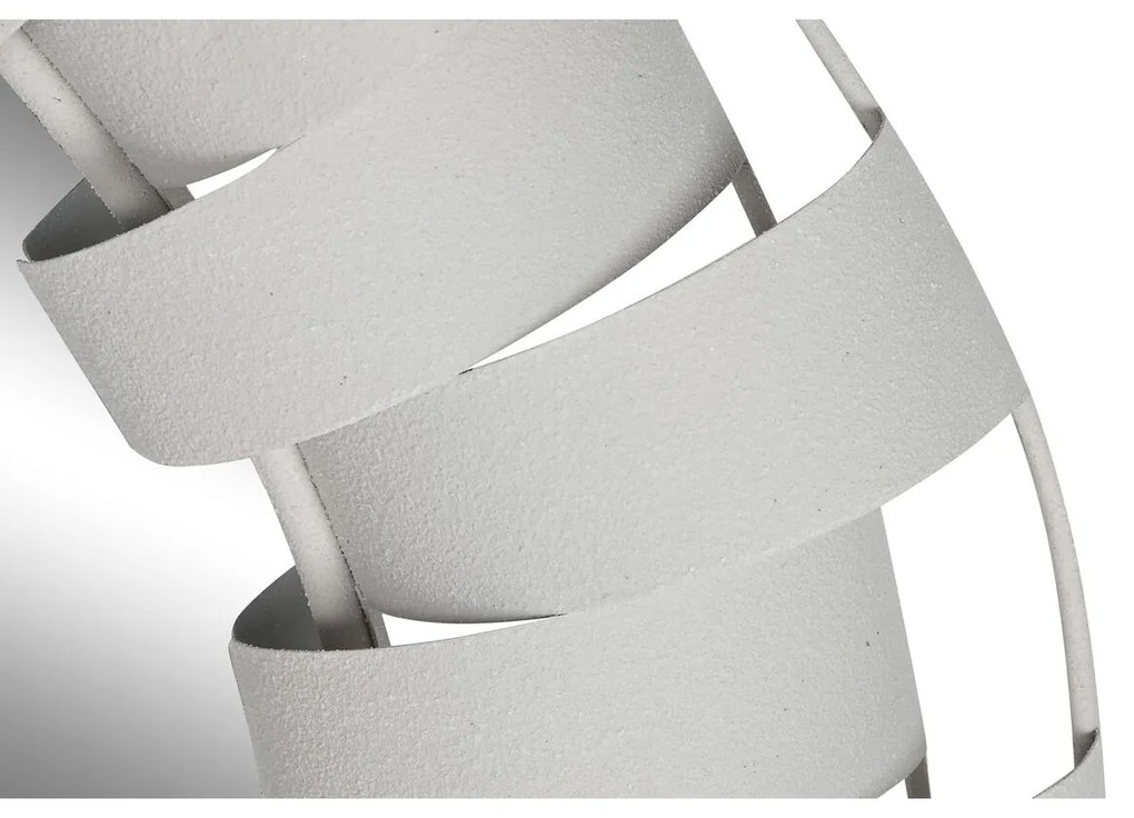 Τοίχο καθρέφτη Home ESPRIT Λευκό Μπεζ Σύγχρονη 87 x 7,5 x 87 cm