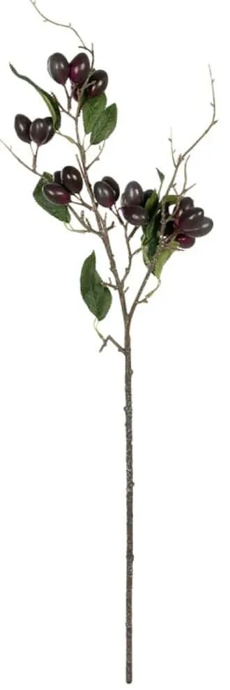 Τεχνητό Λουλούδι Olive Fruit 21447 70cm Black-Green GloboStar Πολυαιθυλένιο