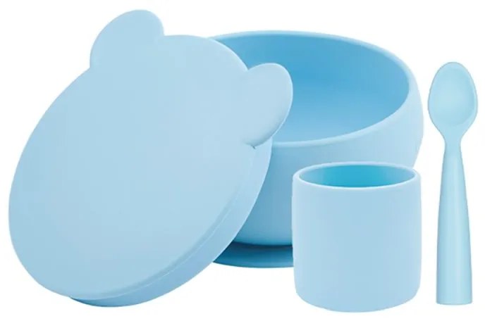 Σετ φαγητού MinikOiOi BLW Blue