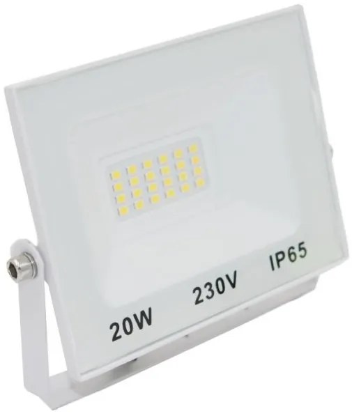 Προβολέας LED SMD 20W 6200K IP65 Λευκό 3-38200 Lumen-3-38200-Λευκό 3-38200
