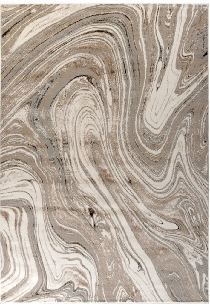 Χαλί Mendez 50004-102 Brown-Beige-Grey Merinos 200X250cm