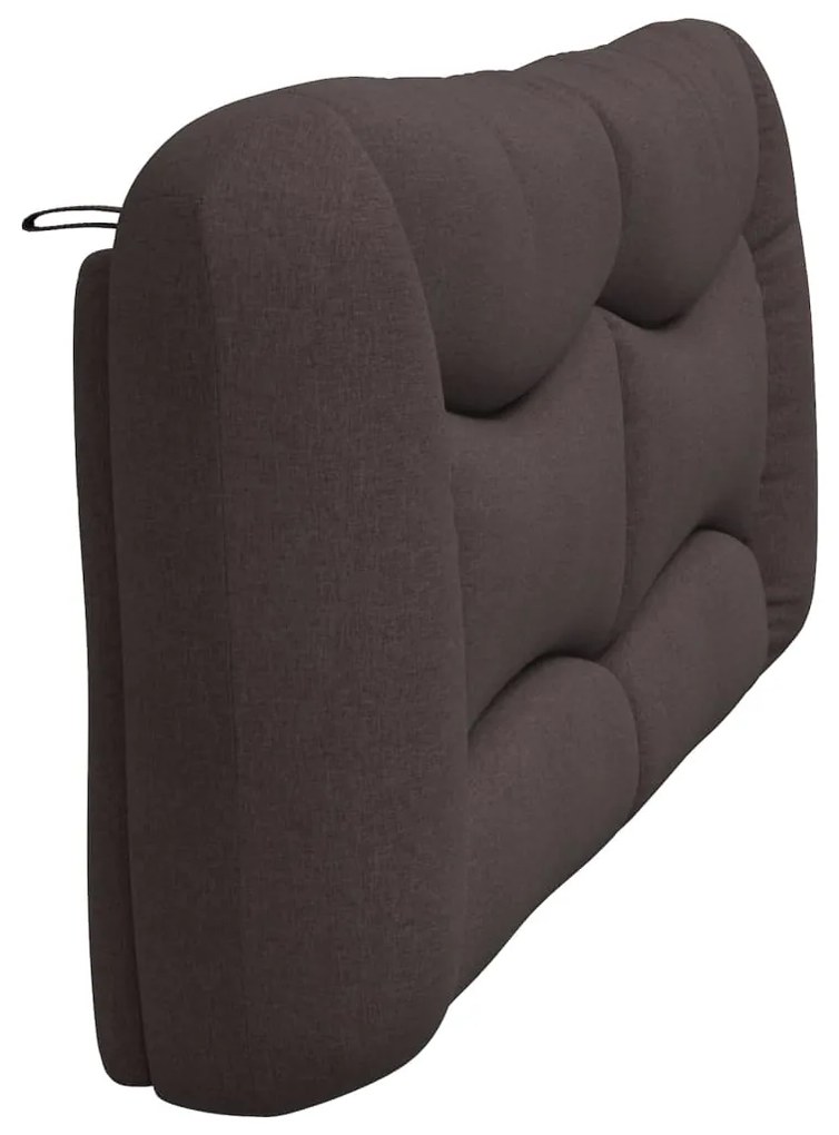 vidaXL Μαξιλάρι για Κεφαλάρι Hvar Σκούρο Καφέ 200 εκ. Υφασμάτινο