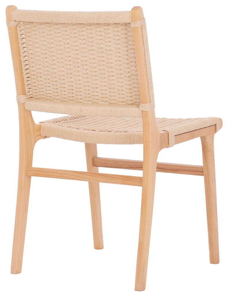 Καρέκλα Ignacio Rubberwood Σχοινί Φυσικό 50x60x87Υεκ.