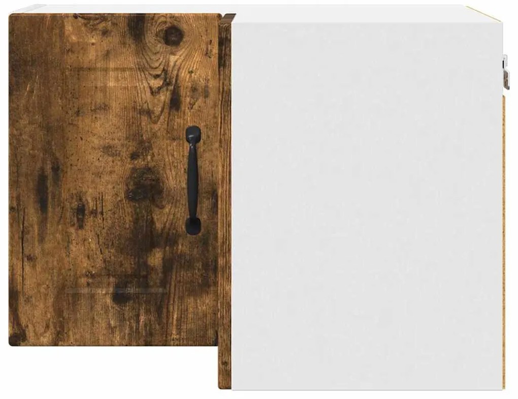 vidaXL Ντουλάπα Κουζίνας με ράφι Καπνιστό Δρύς 57 x 57 x 40 εκ.