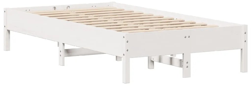 vidaXL Σκελετός Κρεβ. Χωρίς Στρώμα Λευκό 90x190 εκ Μασίφ Πεύκο