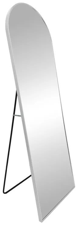 Καθρέπτης Lorens pakoworld αλουμίνιο σε ασημί απόχρωση 46x40x150εκ