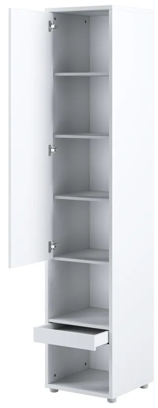 Σετ επίπλων Concept Pro Lenart AH145, Γκρι, Πλαστικοποιημένη μοριοσανίδα, Τάβλες για Κρεβάτι, 140x200, Ενιαίος, Με κρεβάτι, Με πρόσθετο εξοπλισμό