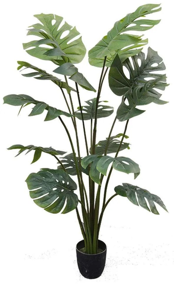 Τεχνητό Δέντρο Μονστέρα 1660-6 83x83x150cm Green Supergreens Polyethylene