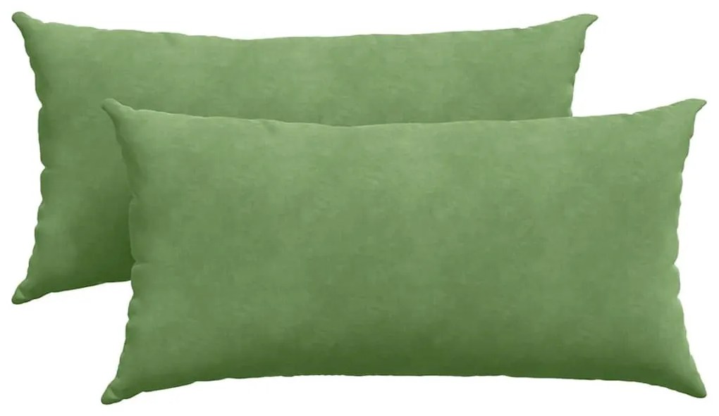 vidaXL Μαξιλάρι Καναπέ 2 pcs Ανοιχτό Πράσινο 80 x 40 cm