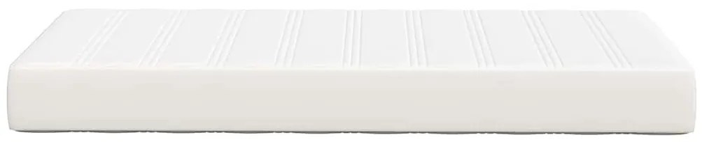 vidaXL Στρώμα Κρεβατιού με στρώμα Κρεμ 90 x 200 cm ύφασμα