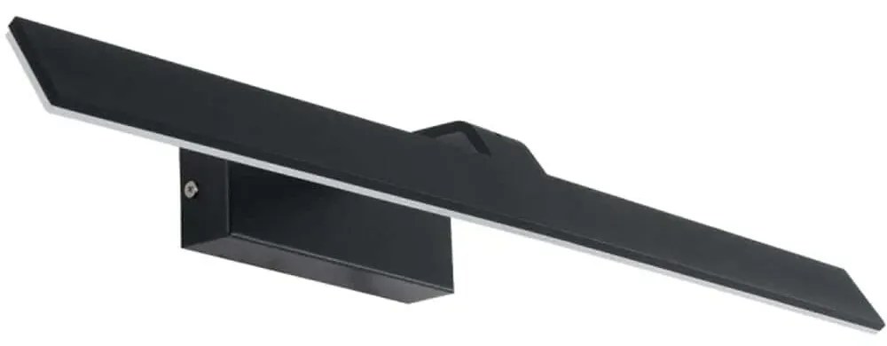 Φωτιστικό Τοίχου - Απλίκα Mirror 60517 58x15x6cm Led 1680lm 14W 4500K Black GloboStar Μέταλλο