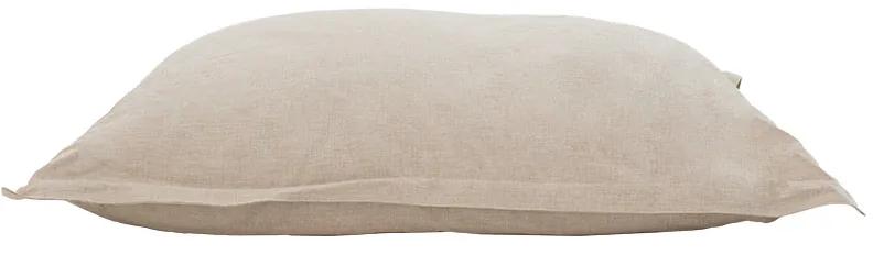 Πουφ μαξιλάρι Simpan pakoworld ύφασμα μπεζ - Πολυεστέρας - 056-000088