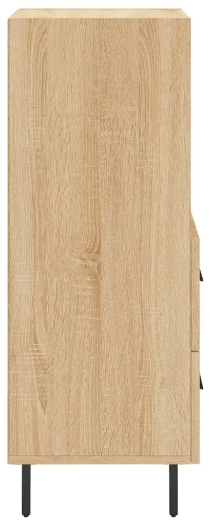 vidaXL Ντουλάπι Sonoma Δρυς 34,5x34x90 εκ. από Επεξεργασμένο Ξύλο