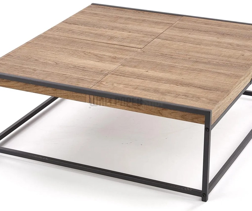 Frey Τραπεζάκι Σαλονιού Καφέ 84x80x30
