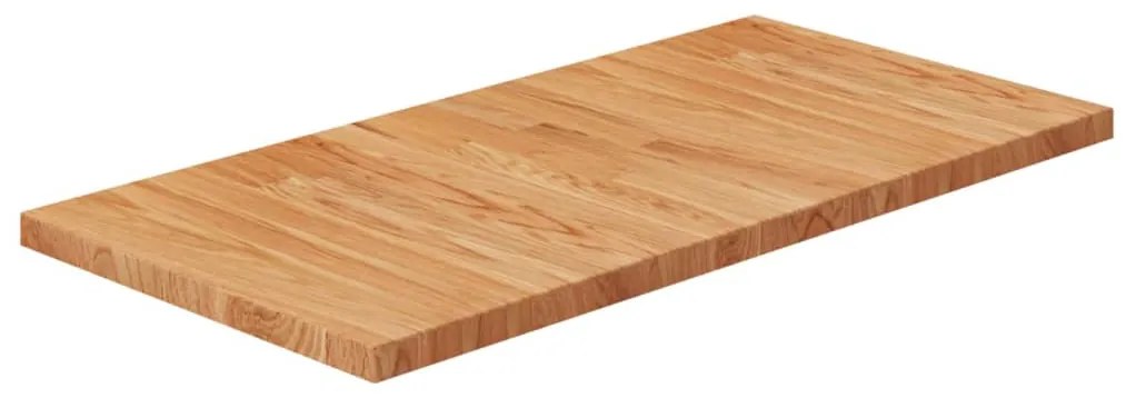 Πάγκος Μπάνιου Αν. Καφέ 80x40x2,5 εκ. Επεξ. Μασίφ Ξύλο