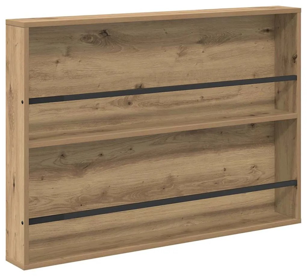 vidaXL Ράφι Περιοδικών με ράφι 2 pcs Artisan Oak 100 x 12 x 70 εκ