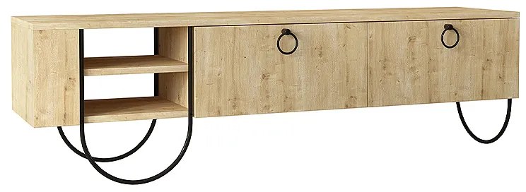 ΕΠΙΠΛΟ ΤΗΛΕΟΡΑΣΗΣ NORFOLK MEGAPAP ΧΡΩΜΑ ΦΥΣΙΚΟ ΟΞΙΑΣ 151X35X43ΕΚ.