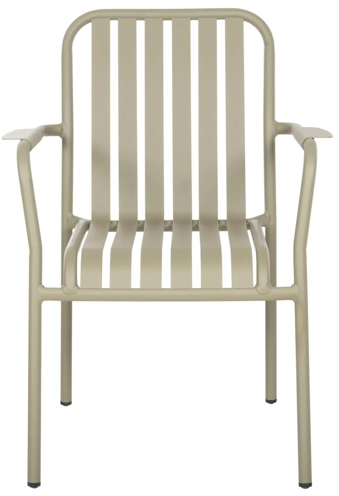 Καρέκλα - Πολυθρόνα RACHEL C6088.07 Αλουμινίου Dark Olive 63x58x85Υεκ. 63x58x85 εκ.