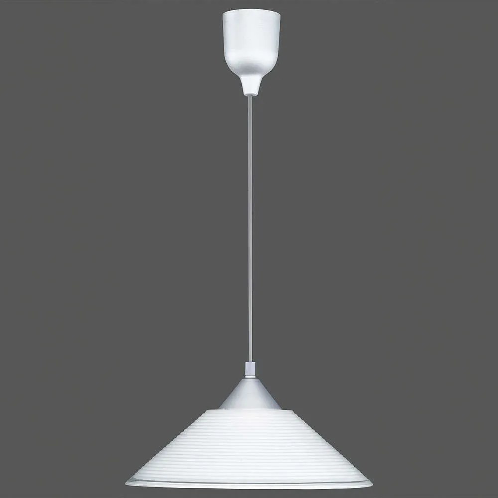 Φωτιστικό Οροφής Diego 301400101 Ø30x125cm White Trio Lighting Μέταλλο,Γυαλί