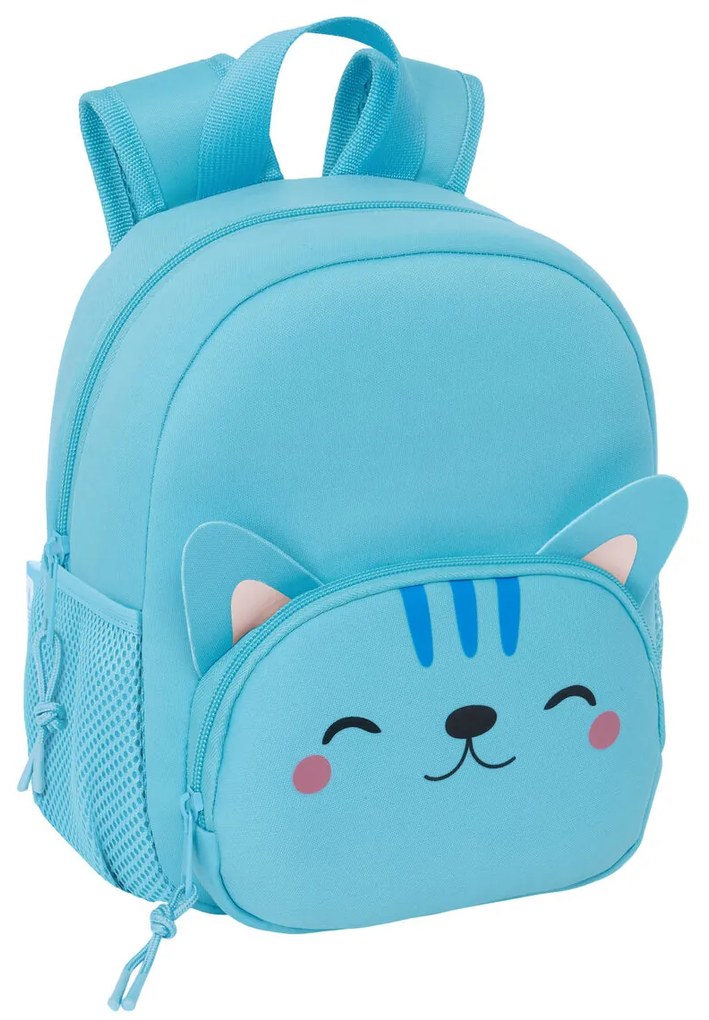 Παιδική Τσάντα Safta Gato Ανοιχτό Μπλε 20 x 25 x 9 cm
