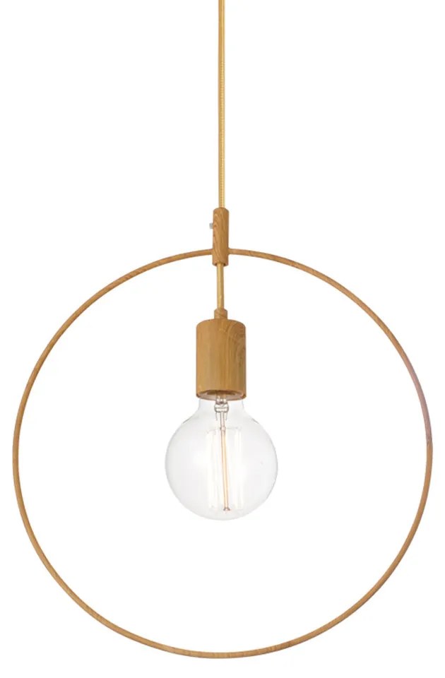 Φωτιστικό Οροφής Μονόφωτο Aca Twiggy V35181WD Wood