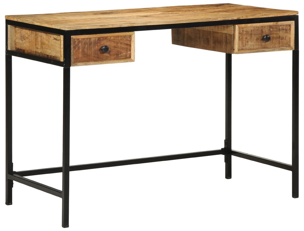 vidaXL γραφείο 105x50x75 εκ. Συμπαγές Ξύλο Μάνγκο