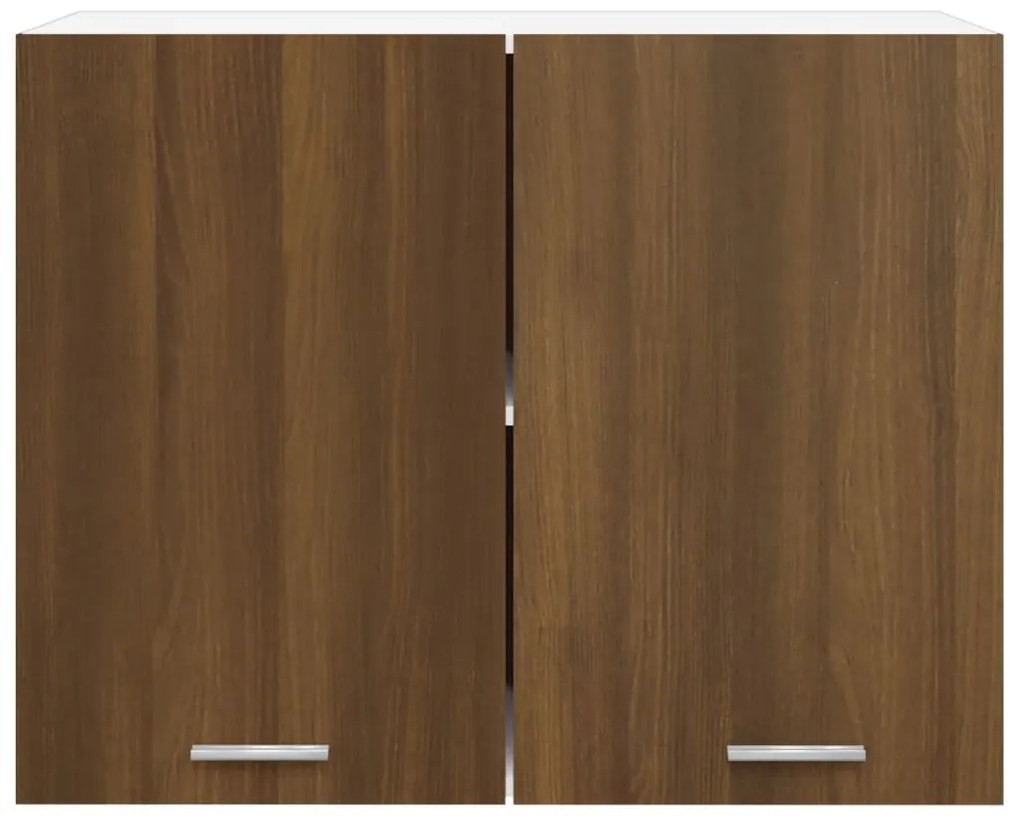 vidaXL Ντουλάπι Κρεμαστό Lyon Καφέ Δρυς 80x31x60εκ. Επεξεργασμένο Ξύλο