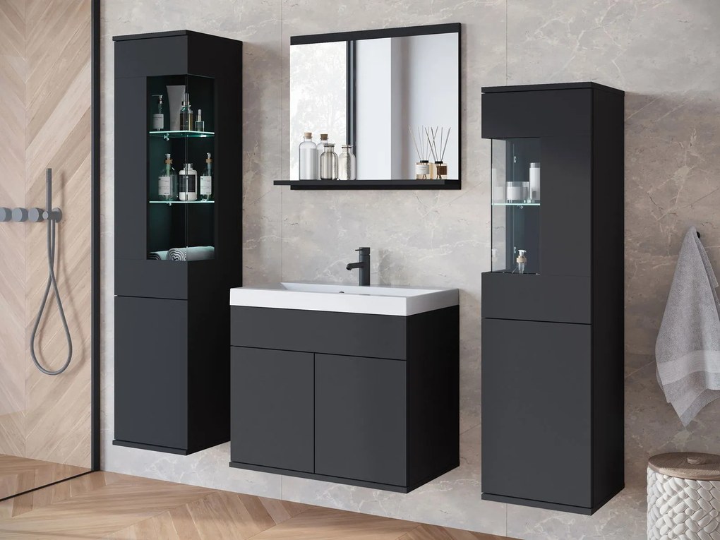 Σετ μπάνιου Nairobi-Μαύρο