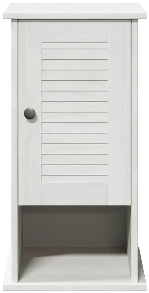 vidaXL Ντουλάπι Μπάνιου VIGO Λευκό και Αντίκα Λευκό 37 x 34 x 71,5 εκ.