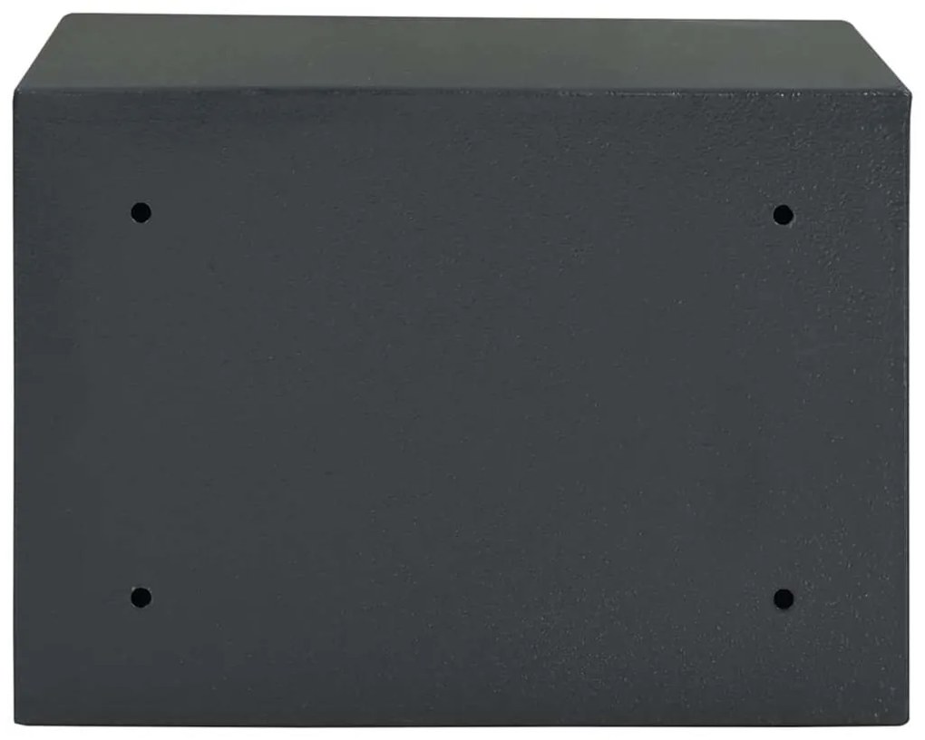 vidaXL Χρηματοκιβώτιο Σκοτεινό γκρίζο RAL7016 25 x 35 x 25 εκ Ατσάλι