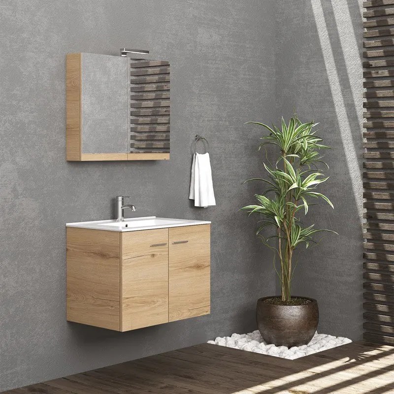 Βάση με δύο πόρτες Elvezia 8502 NEW BITOLA 75 KARAG 74x45x55cm