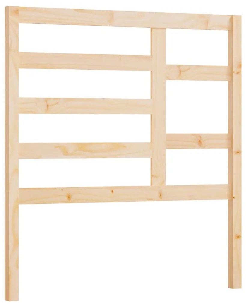 vidaXL Κεφαλάρι Κρεβατιού 81x4x104 εκ. από Μασίφ Ξύλο Πεύκου