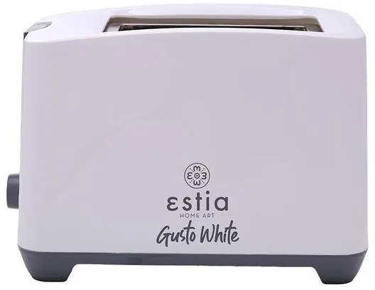 Estia Φρυγανιέρα Gusto White 2 Θέσεων Με 7 Επίπεδα Ψησίματος 750w Λευκή 06-13820