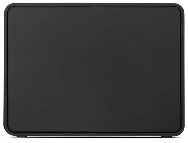 Κουτί ψωμιού Brabantia Fall Front 107836, 18 l, 46.5x25 cm, επίτοιχο, χωρίς δακτυλικά αποτυπώματα, μαύρο