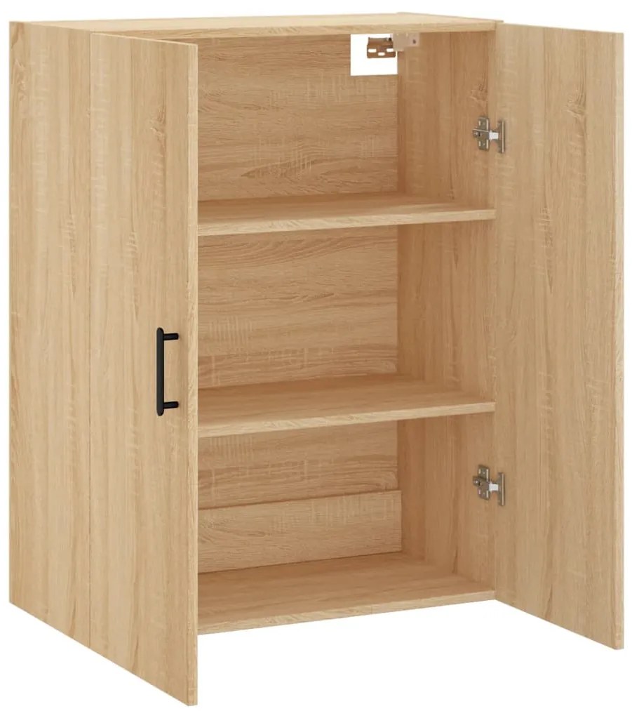 vidaXL Ντουλάπι Επιτοίχιο Sonoma Δρυς 69,5 x 34 x 90 εκ.