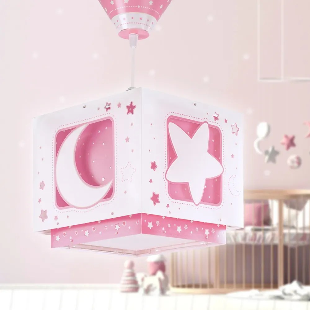 MoonLight Pink κρεμαστό φωτιστικό οροφής Ango 63232 S
