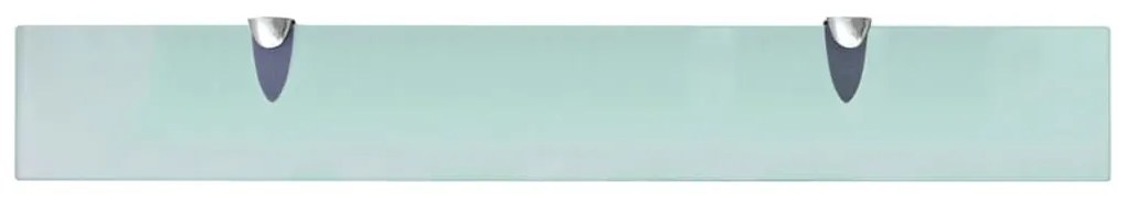 vidaXL Ράφια Τοίχου 2 τεμ. 8 χιλ. 70 x 10 εκ. Γυάλινα