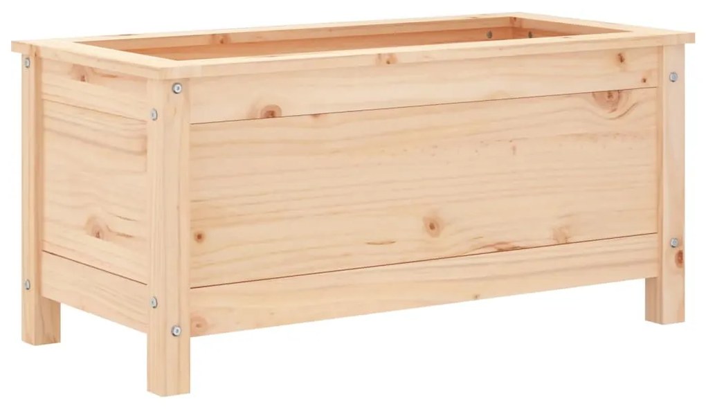 vidaXL Ζαρντινιέρα 82,5 x 40x 39 εκ. από Μασίφ Ξύλο Πεύκου