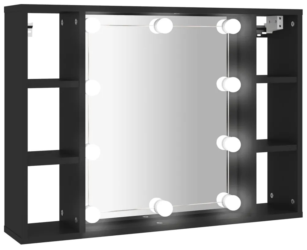 ΈΠΙΠΛΟ ΚΑΘΡΕΠΤΗ ΜΕ LED ΜΑΥΡΟ 76 X 15 X 55 ΕΚ. 808856