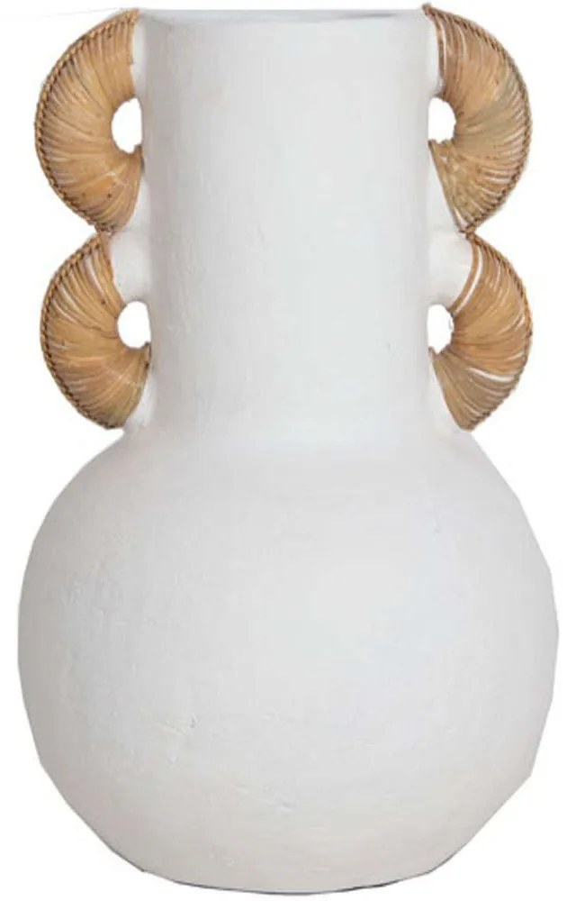 Διακοσμητικό Βάζο Kore 0750017 30x43cm White Soulworks Clay