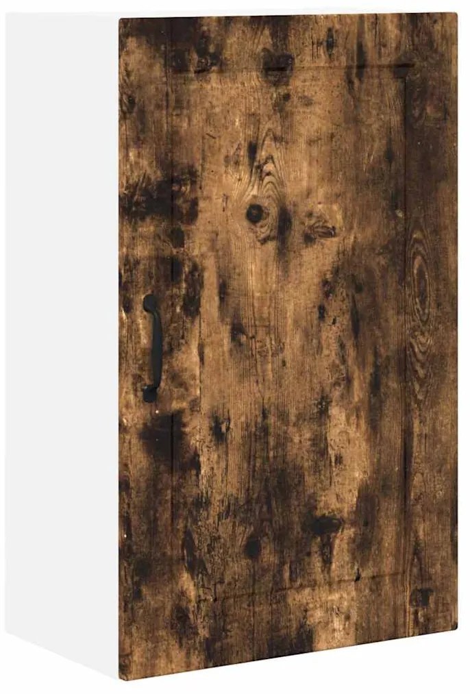 vidaXL Κρεμαστό ντουλάπι κουζίνας Καπνιστό Δρύς 50 x 31 x 80 εκ.