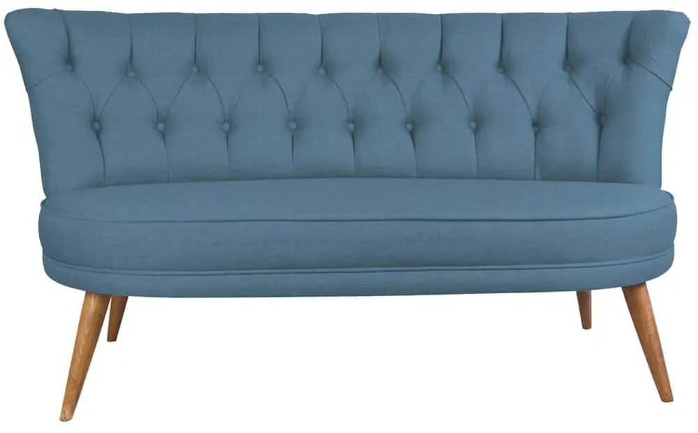 Καναπές Διθέσιος Richland Loveseat 558ZEN1218 140x71x80cm Blue