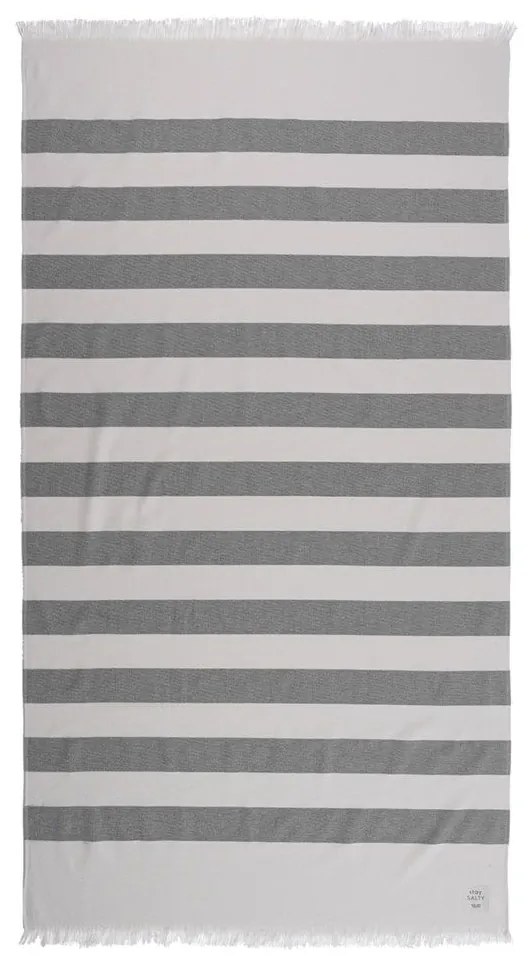 Πετσέτα Θαλάσσης - Παρεό United Black Nef-Nef Beach 90x170cm 100% Βαμβάκι