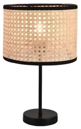 Επιτραπέζιο Φωτιστικό Rattan Φ25 GHEISA 4285600 Viokef 4285600 Καφέ